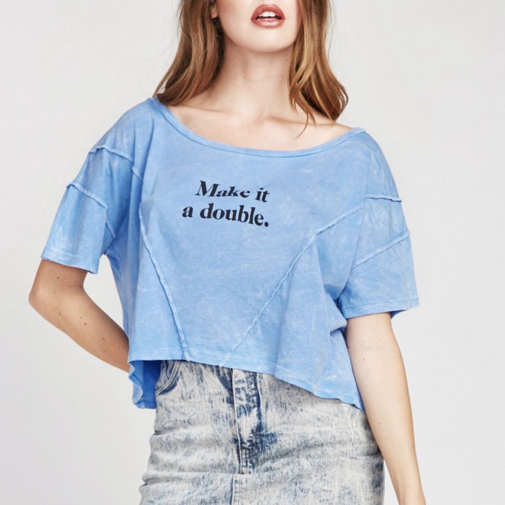 WILDFOX Make it a Double Shirt